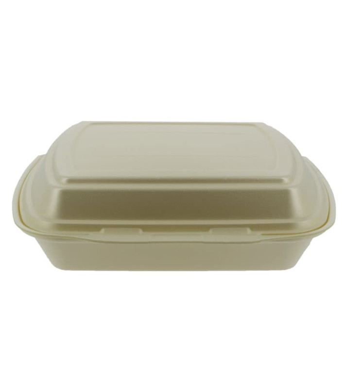 Foam Baguette Container 1 Compartments Champagne 2,40x2,10x0,70cm (250 Units)