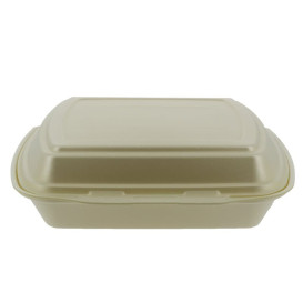 Foam Baguette Container 1 Compartments Champagne 2,40x2,10x0,70cm (125 Units)  