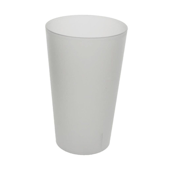 Plastic Cup PP Reusable Translucent 330ml (560 Units)