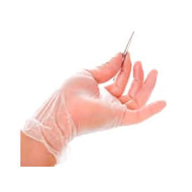 Vinyl Gloves Clear Size S (100 Units)