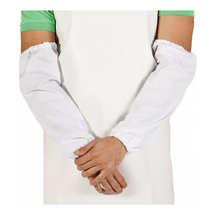 Disposable Plastic Over Sleeve TST PP White 25x44cm (500 Units)