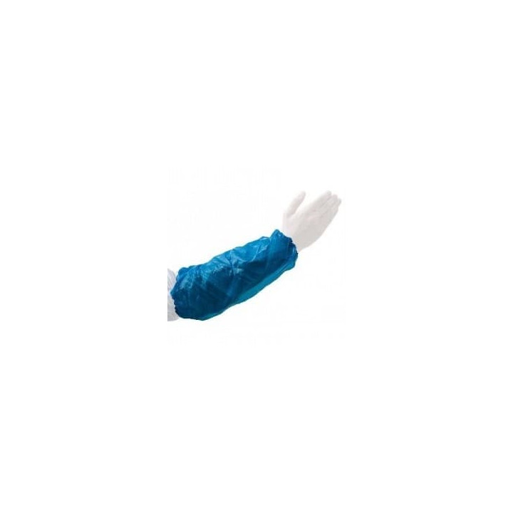 Disposable Plastic Over Sleeve SMS Blue (50 Units)