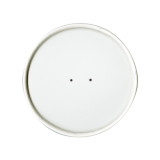 Paper Lid Flat White Ø9,8cm (25 Units) 
