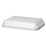 Foam Lid for Foam Container "Diner-Pack" Rectangular Shape White 740ml (25 Units)
