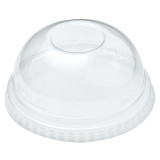 Plastic Dome Lid PET Crystal Ø7,3cm (125 Units)  