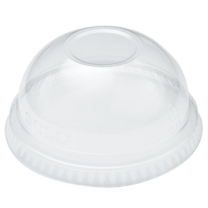 Plastic Dome Lid PET Crystal Ø7,8cm (100 Units)  