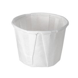 Pleated Paper Souffle Cup 15ml (250 Units)