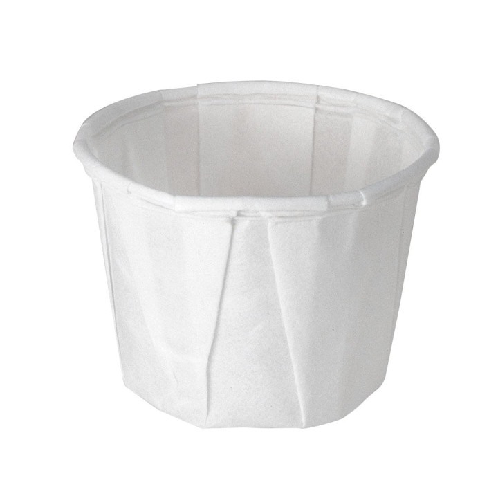 Pleated Paper Souffle Cup 15ml (250 Units)