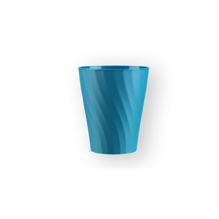 Plastic Cup PP "X-Table" Turquoise 320ml (128 Units)