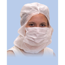 Disposable Surgeon Hood PP White (50 Units)