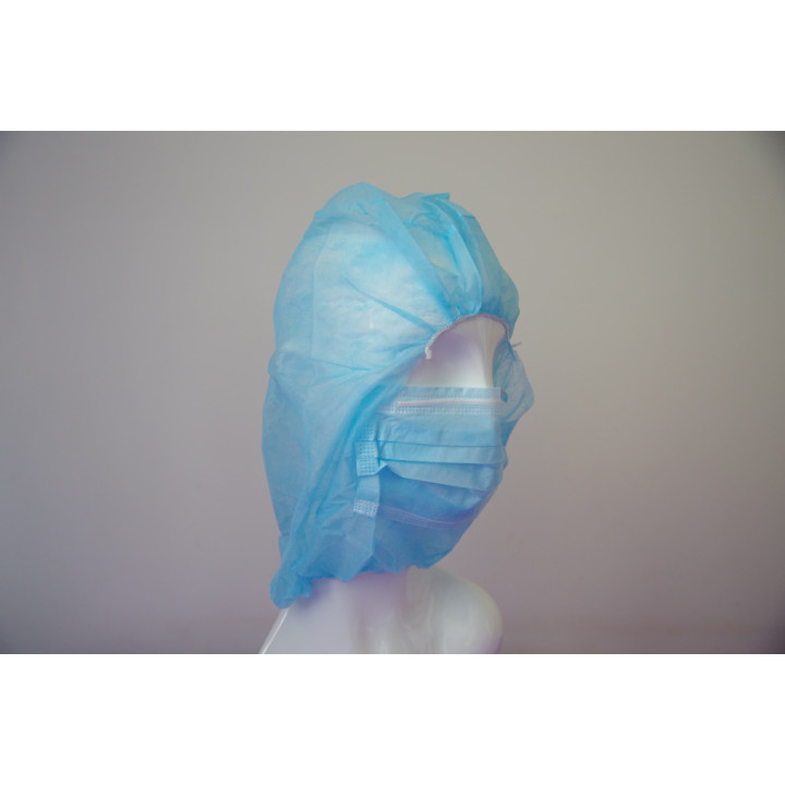 Disposable Surgeon Hood PP Blue (50 Units)