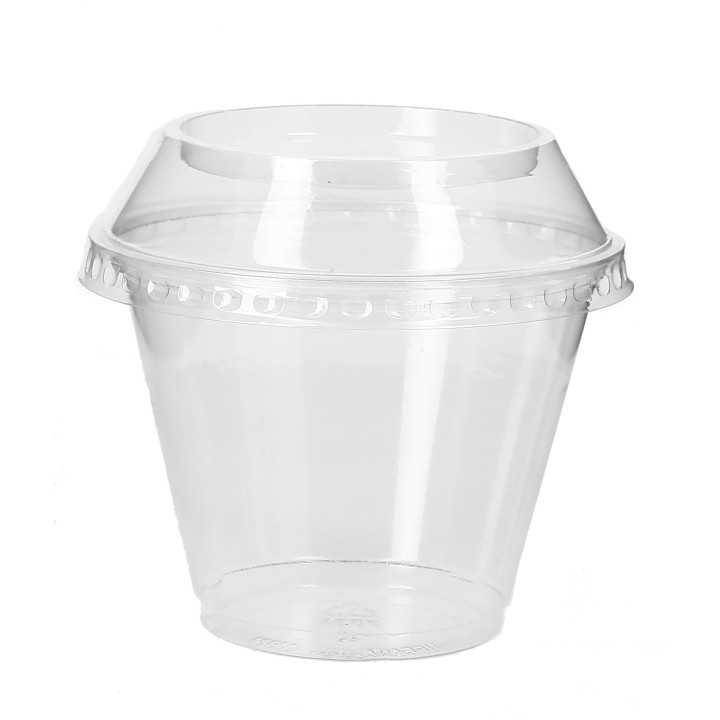 Plastic Cup PET Crystal Solo® 9Oz/266ml Ø9,2cm (50 Units) 