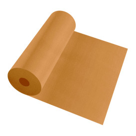 Paper Tablecloth Roll Orange 1x100m. 40g (6 Units)
