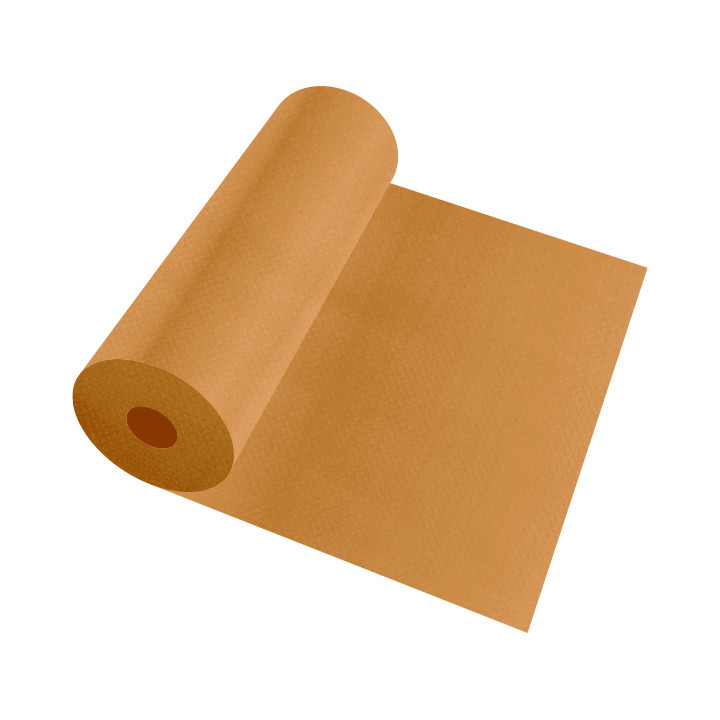 Paper Tablecloth Roll Orange 1x100m. 40g (6 Units)