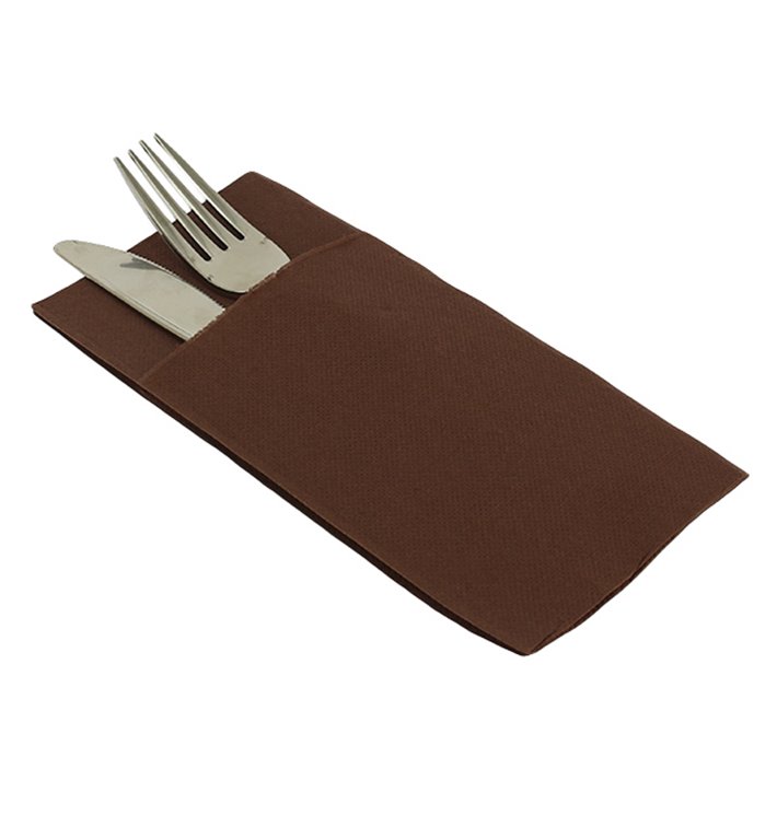 Airlaid cutlery pocket napkins