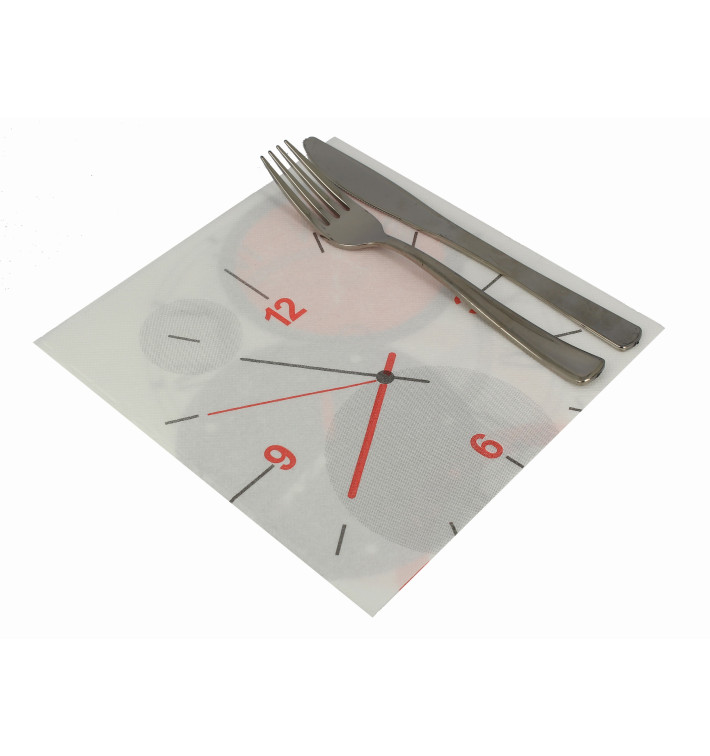 Paper Napkin Double Point "TicTac" 40x40cm (600 Units)