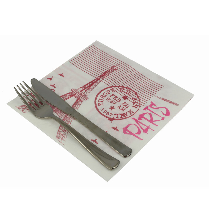 Paper Napkin Double Point "Paris" 40x40cm (600 Units)