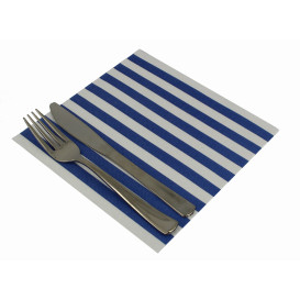 Paper Napkin Double Point "Marine" 40x40cm (50 Units) 