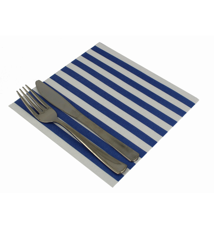 Paper Napkin Double Point "Marine" 40x40cm (50 Units) 