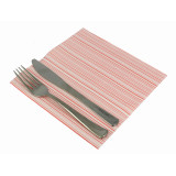 Airlaid Napkins "Basic" Red 40x40cm (50 Units) 
