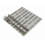 Airlaid Napkins "Buen Provecho" 40x40cm (50 Units) 