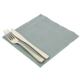 Paper Napkin Double Point Grey  40x40cm (50 Units) 