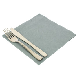 Paper Napkin Double Point Grey  40x40cm (1.200 Units)