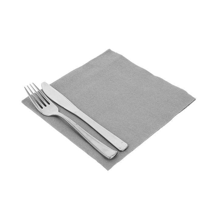 Airlaid Napkin Grey 40x40cm (50 Units) 