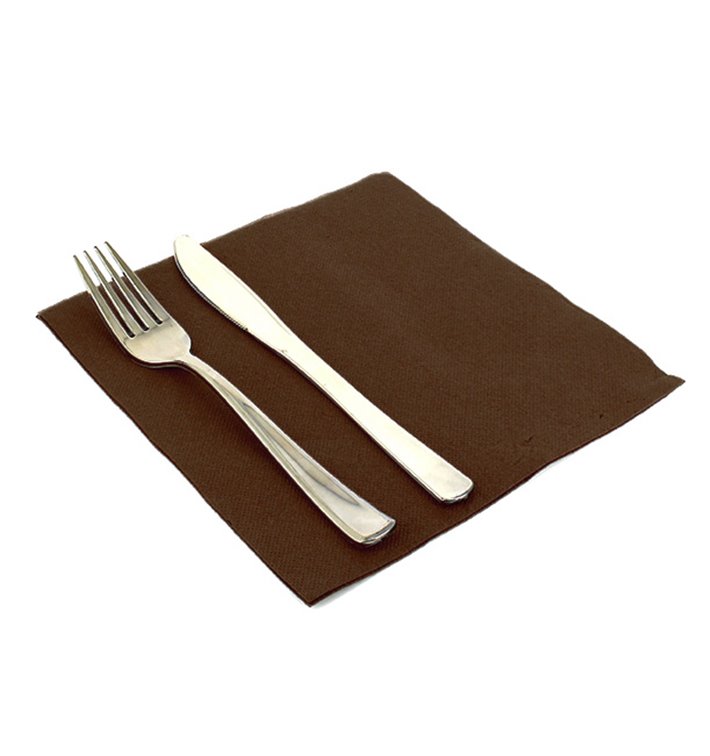 Airlaid Napkin Brown 40x40cm (600 Units)