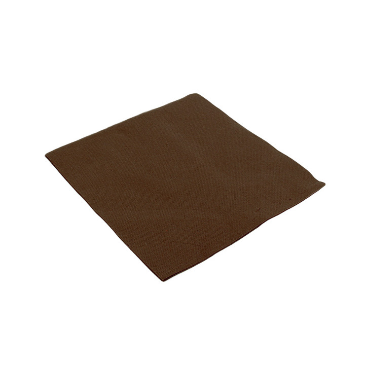 Airlaid Napkin Brown 40x40cm (50 Units) 