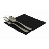 Paper Napkin Black 33x33cm 1 Layer (70 Units) 