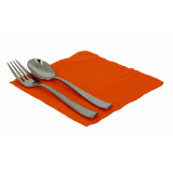 Paper Napkin Orange 33x33cm 1 Layer (70 Units) 