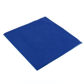 Paper Napkin Double Point Blue 2C 33x33cm (1350 Units)