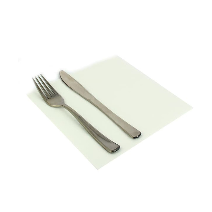 Paper Napkin Double Point White 2C 33x33cm (50 Units) 