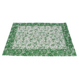 Paper Placemats 30x40cm "Cachemir" Green 50g (500 Units)  