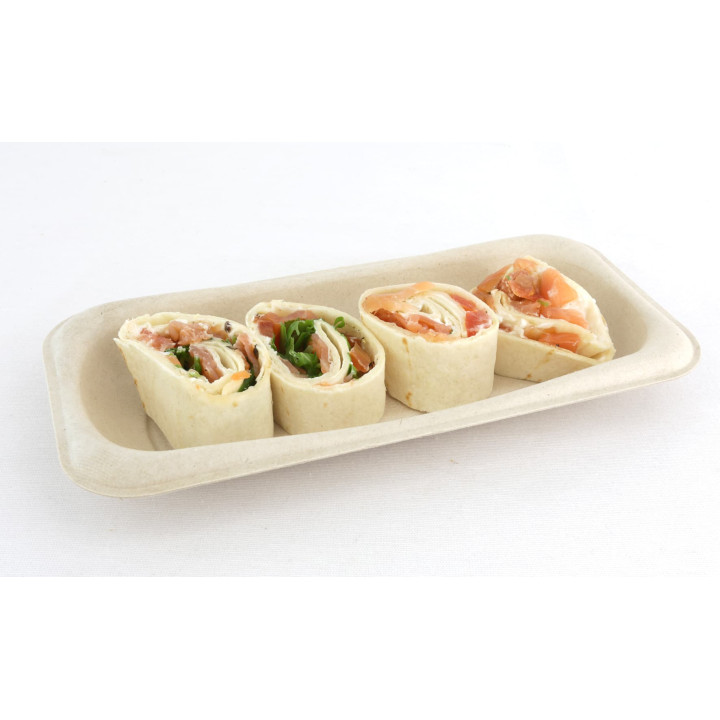 Sugarcane Baguette Container 20x10cm (300 Units)
