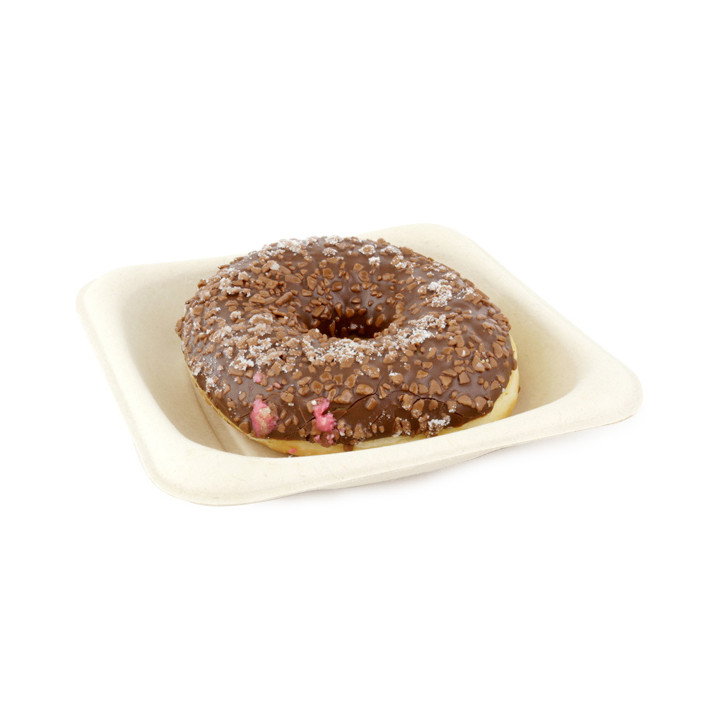 Sugarcane Food Container 14x14cm (300 Units)