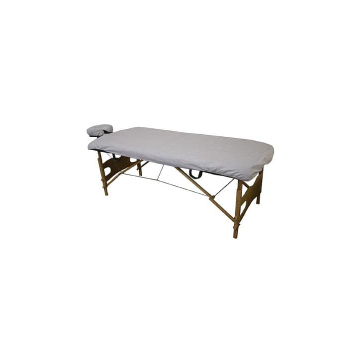 Disposable Plastic Bed Sheet Adjustable Plus PP "TST" "SMS" 80x210cm (1 Unit) 