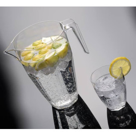Plastic Jar Reusable Clear SAN 2250ml (3 Units)