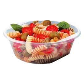 Plastic Bowl PS Crystal 630ml Ø16cm (300 Units)