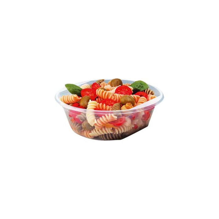 Plastic Bowl PS Crystal 630ml Ø16cm (300 Units)