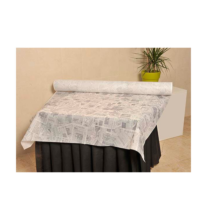 Novotex Tablecloth Roll White "Prensa" P40cm 1,2x50m (6 Units)