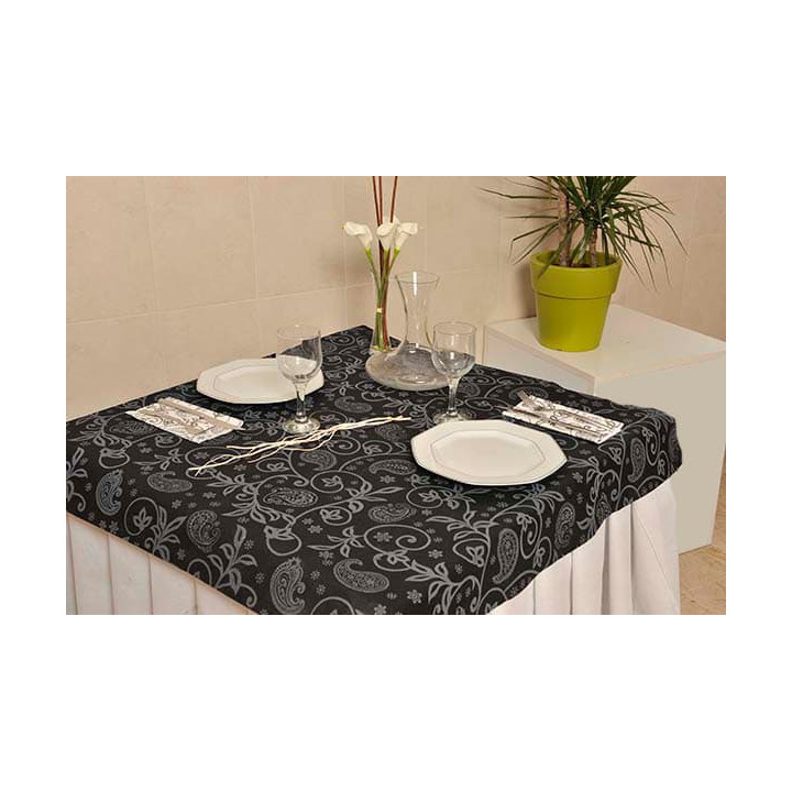 Novotex Placemat "Cachemir" Black 120x120cm (150 Units)  