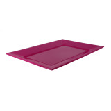 Plastic Tray Fuchsia 33x22,5cm (3 Units) 
