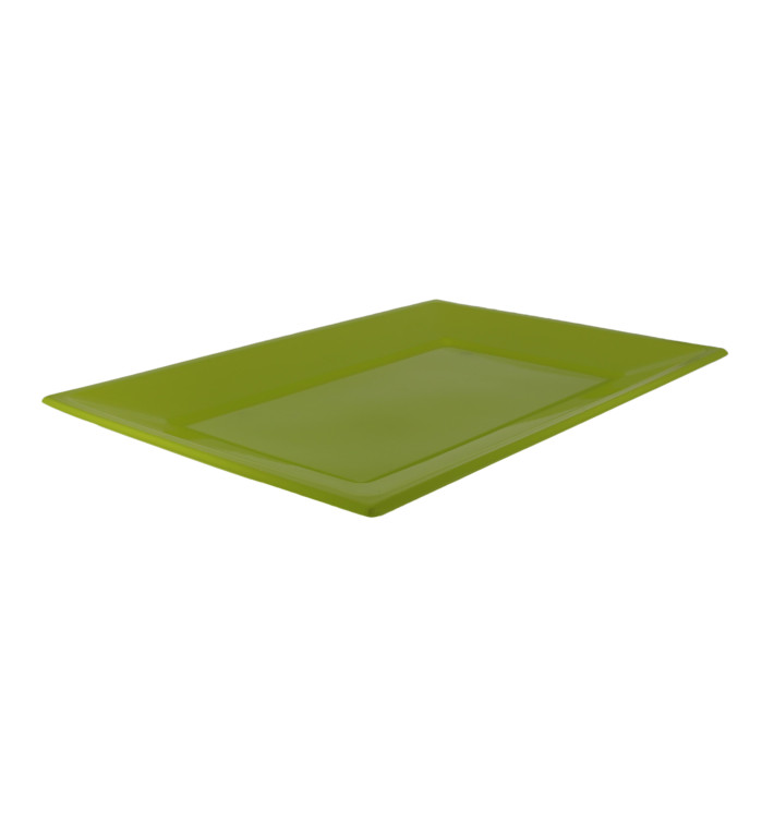 Plastic Tray Pistachio 33x22,5cm (180 Units)