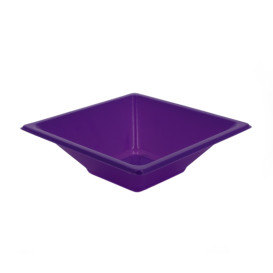Plastic Bowl PS Square shape Lilac 12x12cm (1500 Units)