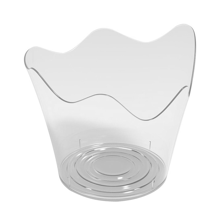 Tasting Plastic Bowl PS "Rain" Clear 90 ml (25 Units) 