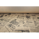 Paper Tablecloth Roll Kraft "Prensa" 1,2x100m 37g (1 Unit) 
