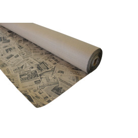 Paper Tablecloth Roll Kraft "Prensa" 1,2x100m 37g (1 Unit) 