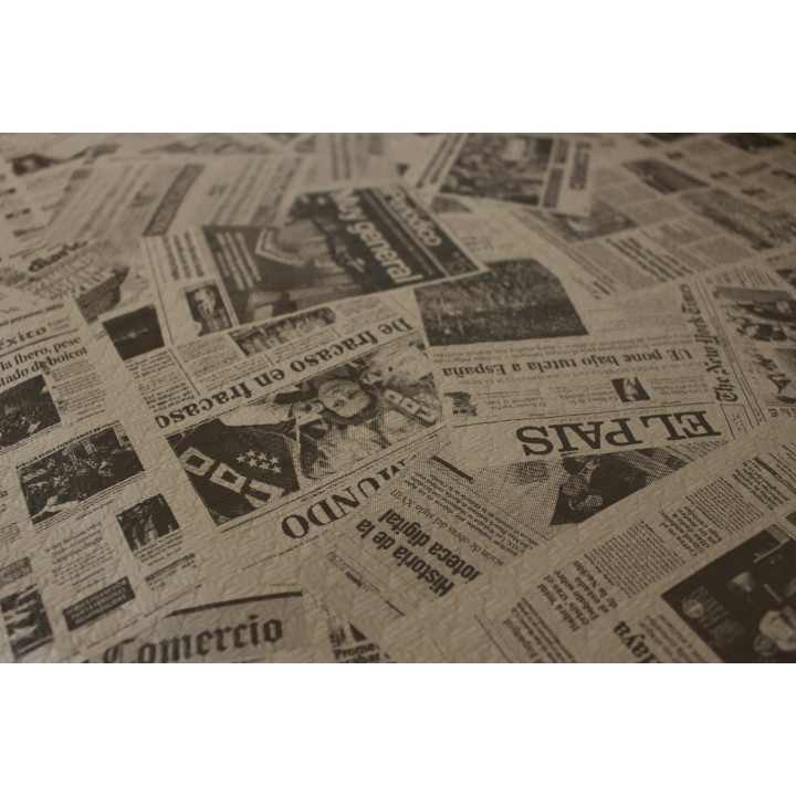 Paper Tablecloth Roll Kraft "Prensa" 1,2x100m 37g (1 Unit) 